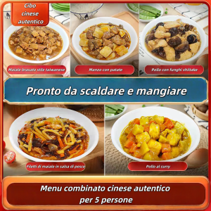 Classic Chinese menu for 5 people